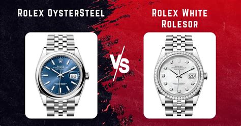 rolex 126311|white rolesor vs oystersteel.